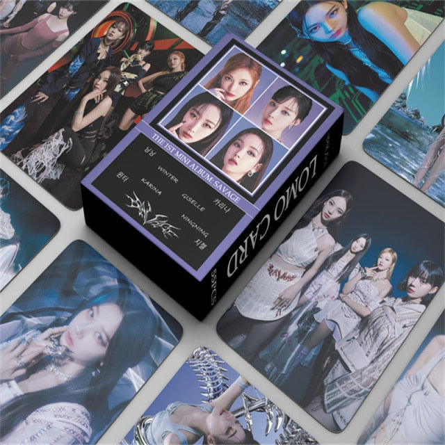 54Pcs/Set Mix 2021 New Kpop TWICE Lomo Card Kpop Girls New Album Postcards for Fans Gift Photo Print High Quality Kpop Photocard