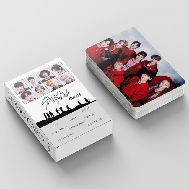 55 Pcs/Set 2021 KPOP Stray Kids Christmas Evel Lomo Cards New Music Album HD Photocards Postcard Korean Fashion Gift
