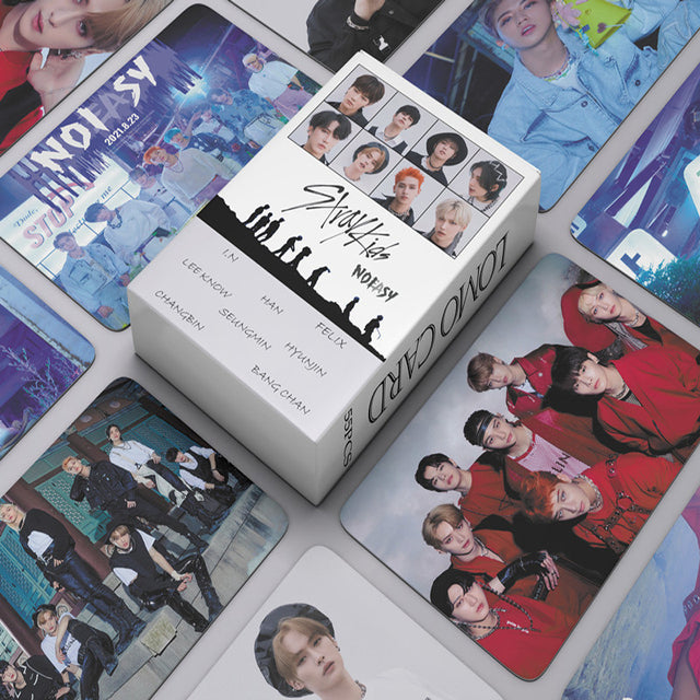 54pcs/set Kpop Stray Kids CIRCUS ODDINARY NOEASY New Album Lomo Cards High Quality HD Double Side Print Photo Straykids Cards