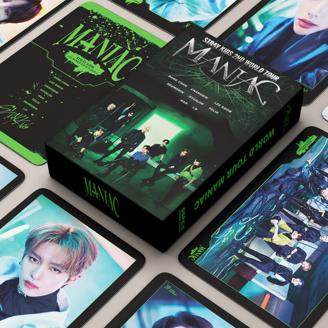 54pcs/set Kpop Stray Kids CIRCUS ODDINARY NOEASY New Album Lomo Cards High Quality HD Double Side Print Photo Straykids Cards