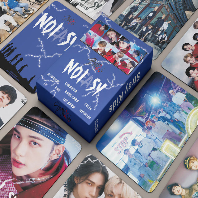54pcs/set Kpop Stray Kids CIRCUS ODDINARY NOEASY New Album Lomo Cards High Quality HD Double Side Print Photo Straykids Cards