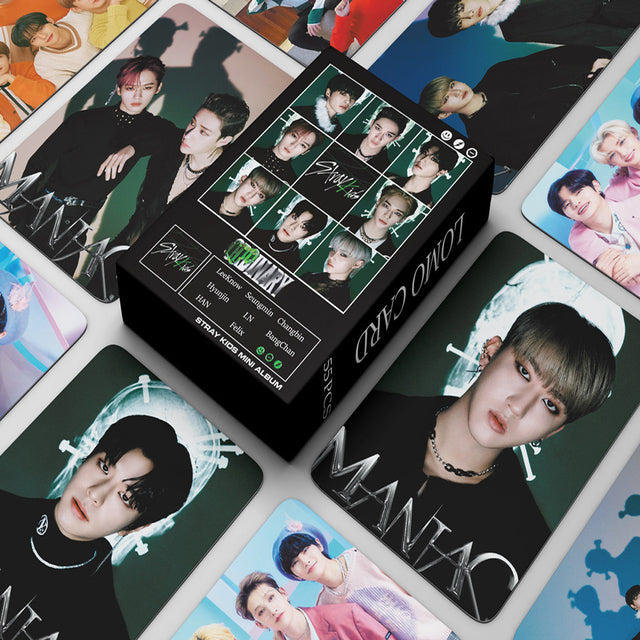 54pcs/set Kpop Stray Kids CIRCUS ODDINARY NOEASY New Album Lomo Cards High Quality HD Double Side Print Photo Straykids Cards