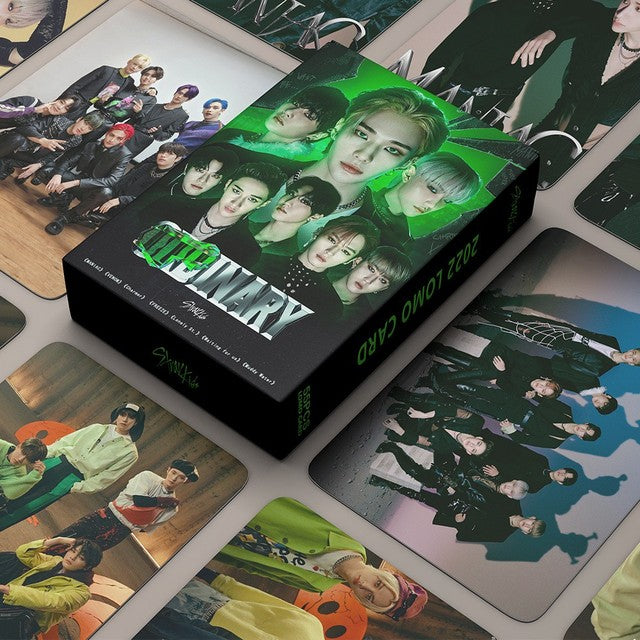 54pcs/set Kpop Stray Kids CIRCUS ODDINARY NOEASY New Album Lomo Cards High Quality HD Double Side Print Photo Straykids Cards