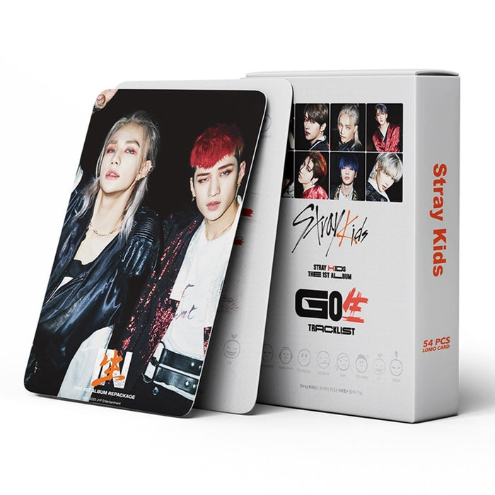 54pcs/set Kpop Stray Kids Lomo Card Photocard HD Photo Print Album Photocard Collection