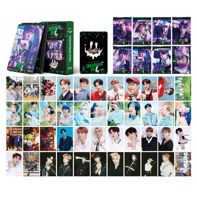 55pcs/set Kpop Stray Kids Lomo Cards ODDINARY New Album Boys Photocards