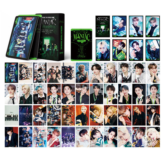 55pcs/set Kpop Stray Kids Lomo Cards ODDINARY New Album Boys Photocards
