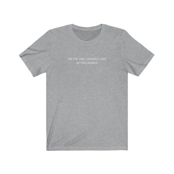 I'm The One I Should Love In This World  T-Shirt - Trendy Kpop T-shirts - Kpop Classic T-Shirt
