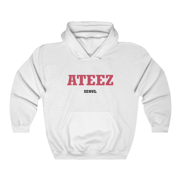 Ateez Seoul Hoodie - Ateez Hoodies - Kpop Pullover Hoodie