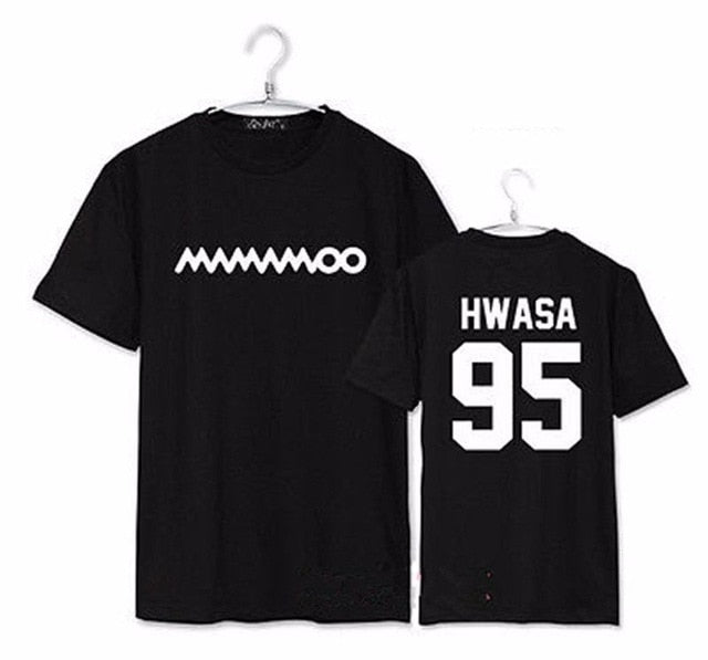 MAMAMOO T-shirt Unisex Tee Kpop Tshirt WHEEIN MOONBYUL HWASA SOLAR