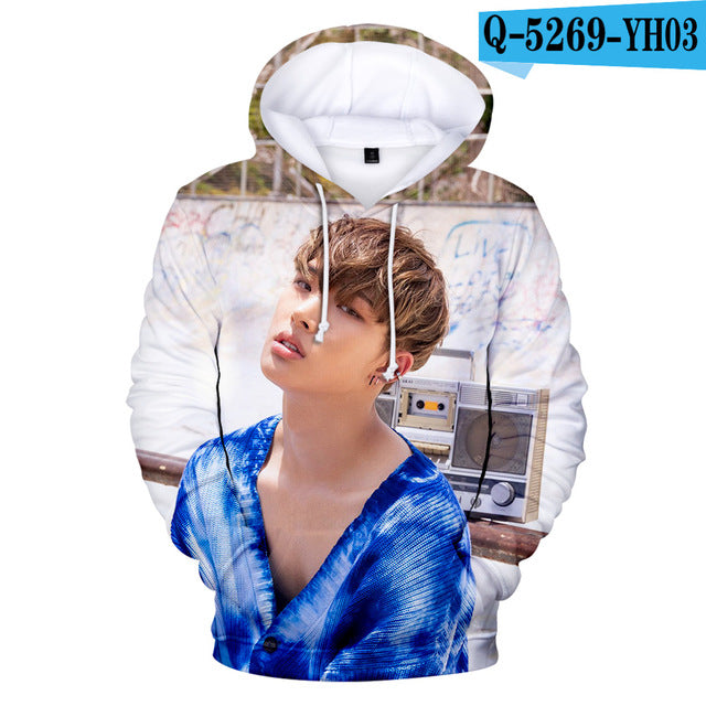 ATEEZ 3D Women/Men Kpop Hooded Sweatshirt - Kpopshop