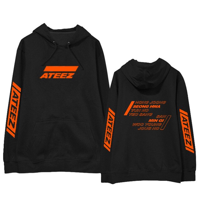 ATEEZ Kpop Hoodie Hooded Women Men Sweatshirt tshirts   ATEEZ Kpop Sweatshirt Kpop - Kpopshop