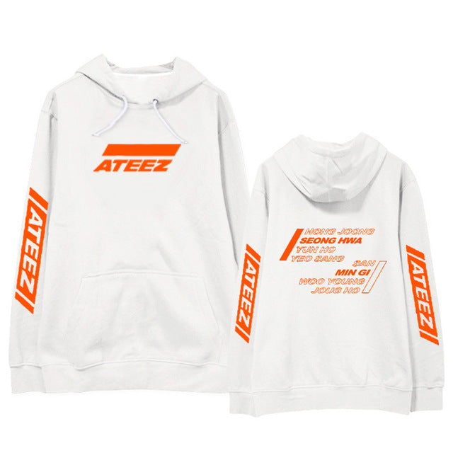 ATEEZ Kpop Hoodie Hooded Women Men Sweatshirt tshirts   ATEEZ Kpop Sweatshirt Kpop - Kpopshop