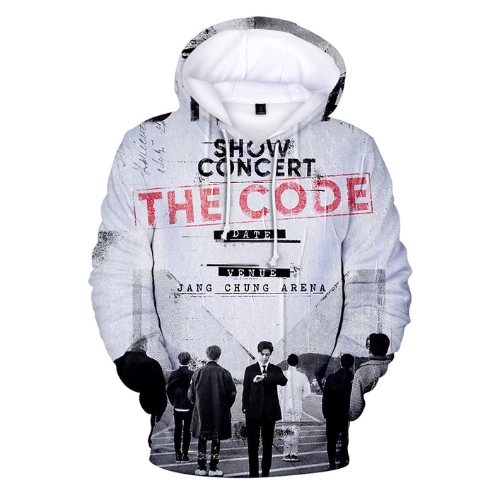 Monsta X 3D Hoodies Men/Women Autumn Fashion Casual Sweatshirts 3D Print Monsta X Men's Hoodie TOP
