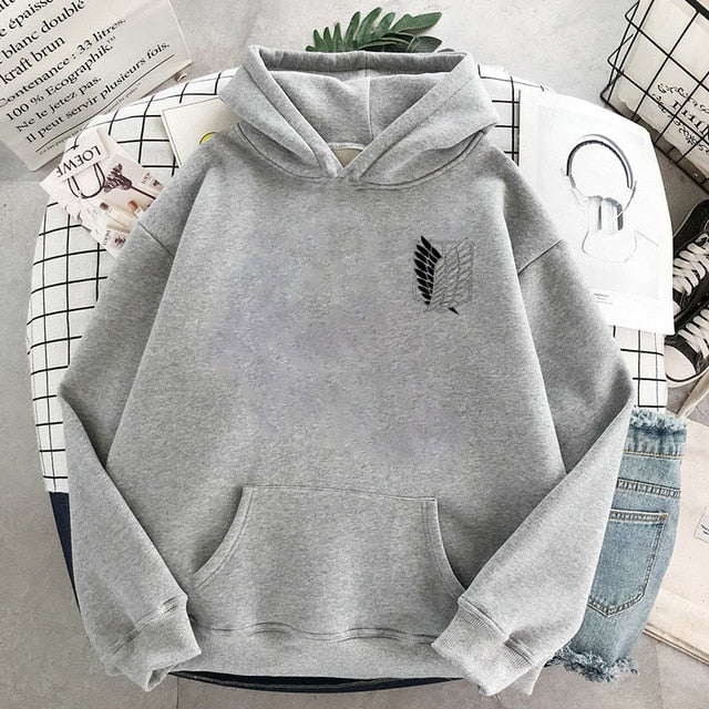 Anime Attack on Titan Cosplay Hooded Sweater Hoodie Jacket  3D Printed Sweatshirts Scouting Legion