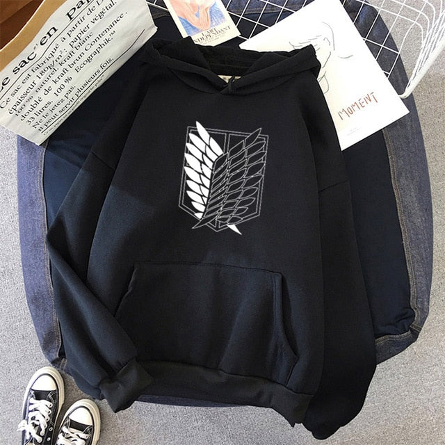 Anime Attack on Titan Cosplay Hooded Sweater Hoodie Jacket  3D Printed Sweatshirts Scouting Legion