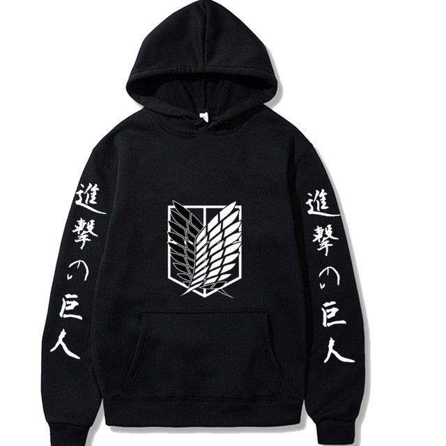Anime Attack on Titan Hoodie Fashion Pullovers Casaul Tops
