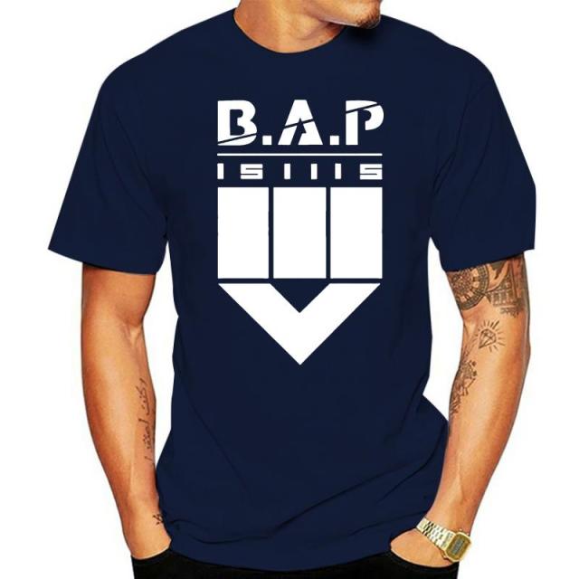 Bap B.A.P 151115 Come Back Album Same Printing O Neck Short Sleeve Loose T Shirt For Summer Kpop Fashion T-Shirt
