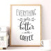Kpop Newest Coffee Quote Canvas Painting Coffee Art Print Wall Pictures For Kitchen Restaurant Office Home Decoration that you'll fall in love with. At an affordable price at KPOPSHOP, We sell a variety of Coffee Quote Canvas Painting Coffee Art Print Wall Pictures For Kitchen Restaurant Office Home Decoration with Free Shipping.