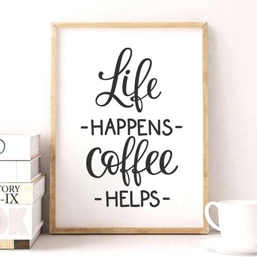 Kpop Newest Coffee Quote Canvas Painting Coffee Art Print Wall Pictures For Kitchen Restaurant Office Home Decoration that you'll fall in love with. At an affordable price at KPOPSHOP, We sell a variety of Coffee Quote Canvas Painting Coffee Art Print Wall Pictures For Kitchen Restaurant Office Home Decoration with Free Shipping.