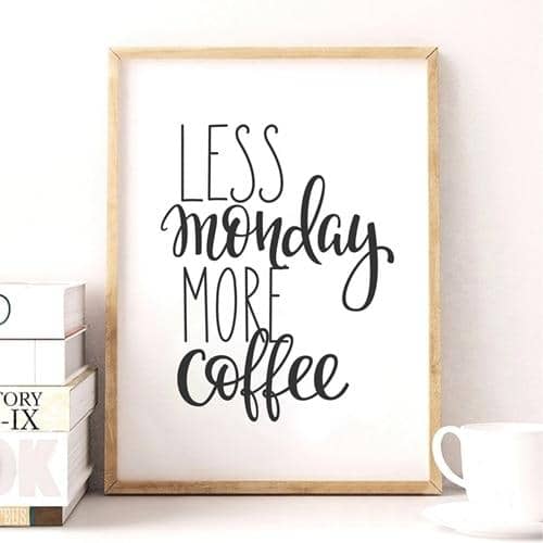 Kpop Newest Coffee Quote Canvas Painting Coffee Art Print Wall Pictures For Kitchen Restaurant Office Home Decoration that you'll fall in love with. At an affordable price at KPOPSHOP, We sell a variety of Coffee Quote Canvas Painting Coffee Art Print Wall Pictures For Kitchen Restaurant Office Home Decoration with Free Shipping.