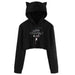 Kpop Newest Cosy Cat ear print drawstring Long Sleeve Cropped Hoodies Sweatshirt Women Cat Hooded Pullover Crop Tops Clothes harajuku KPOP that you'll fall in love with. At an affordable price at KPOPSHOP, We sell a variety of Cosy Cat ear print drawstring Long Sleeve Cropped Hoodies Sweatshirt Women Cat Hooded Pullover Crop Tops Clothes harajuku KPOP with Free Shipping.