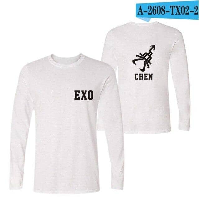 Kpop Newest EXO Kpop Logo Print T-shirts Women Fans Korea Style Tshirt Homme Unisex Long sleeve T-shirt LAY XIUMIN DO TAO SEHUN BAEK HYUN that you'll fall in love with. At an affordable price at KPOPSHOP, We sell a variety of EXO Kpop Logo Print T-shirts Women Fans Korea Style Tshirt Homme Unisex Long sleeve T-shirt LAY XIUMIN DO TAO SEHUN BAEK HYUN with Free Shipping.