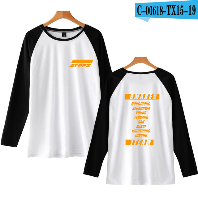 Ralgan  ATEEZ Women And Men  T-shirt Kpop Plus Size 4XL - Kpopshop