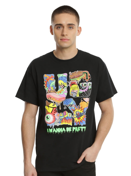 Men's Summer T-shirt 2NE1 UGLY Casual Shirt
