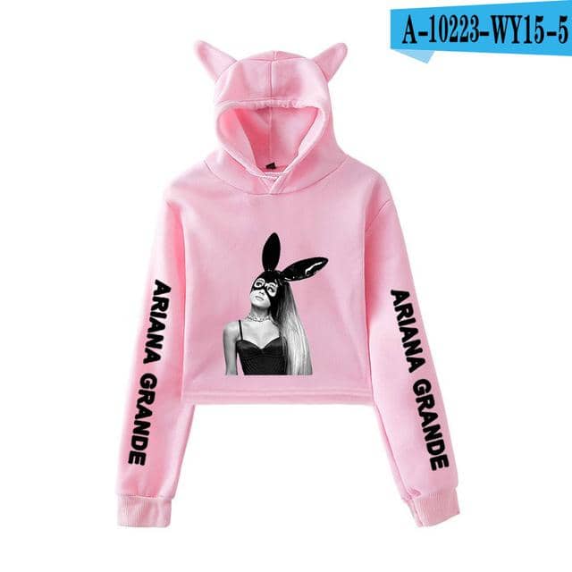 Kpop Newest Frdun Tommy 2018 NEW Ariana Grande hot fashion so trend sala Cat Crop Top Women Hoodies Sweatshirts Sexy Kpop Harajuku Plus Size that you'll fall in love with. At an affordable price at KPOPSHOP, We sell a variety of Frdun Tommy 2018 NEW Ariana Grande hot fashion so trend sala Cat Crop Top Women Hoodies Sweatshirts Sexy Kpop Harajuku Plus Size with Free Shipping.