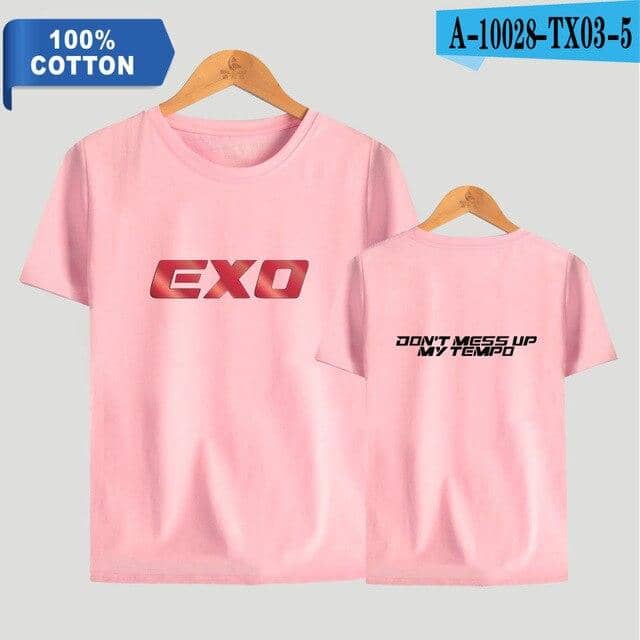 Kpop Newest Tommy 201 New EXO combination fashion T-Shirt Short Sleeve Popular Top Summer Fashion Women 100% Cotton sala hot Clothes that you'll fall in love with. At an affordable price at KPOPSHOP, We sell a variety of Tommy 201 New EXO combination fashion T-Shirt Short Sleeve Popular Top Summer Fashion Women 100% Cotton sala hot Clothes with Free Shipping.