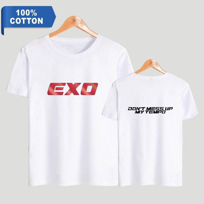 Kpop Newest Tommy 201 New EXO combination fashion T-Shirt Short Sleeve Popular Top Summer Fashion Women 100% Cotton sala hot Clothes that you'll fall in love with. At an affordable price at KPOPSHOP, We sell a variety of Tommy 201 New EXO combination fashion T-Shirt Short Sleeve Popular Top Summer Fashion Women 100% Cotton sala hot Clothes with Free Shipping.