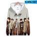 Ateez 3D Women Zipper Hoodie Sweatshirt New Style Korean Popular Combination Sweatshirt - Kpopshop