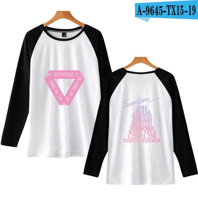 Kpop Newest Tommy SEVENTEEN New Album Fashion Print Tee Shirts Long Sleeve 201 Autumn Long Tshirt Women Fashion T-shirt Women 4XL that you'll fall in love with. At an affordable price at KPOPSHOP, We sell a variety of Tommy SEVENTEEN New Album Fashion Print Tee Shirts Long Sleeve 201 Autumn Long Tshirt Women Fashion T-shirt Women 4XL with Free Shipping.