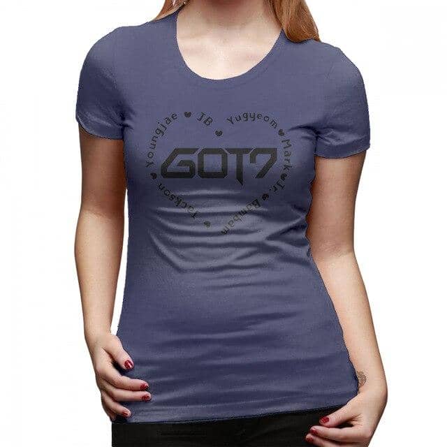 Kpop Newest Got 7 Kpop T-Shirt GOT7 Heart T Shirt Casual O Neck Women tshirt New Fashion Cotton Large Printed Short-Sleeve Ladies Tee Shirt that you'll fall in love with. At an affordable price at KPOPSHOP, We sell a variety of Got 7 Kpop T-Shirt GOT7 Heart T Shirt Casual O Neck Women tshirt New Fashion Cotton Large Printed Short-Sleeve Ladies Tee Shirt with Free Shipping.