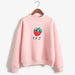 Kpop Newest Harajku Kawaii Pink Strawberry Print Pullovers Sweatshirt Tops Women Korean Kpop Casual Sweatshirts Schoolgirl Street Style Tops that you'll fall in love with. At an affordable price at KPOPSHOP, We sell a variety of Harajku Kawaii Pink Strawberry Print Pullovers Sweatshirt Tops Women Korean Kpop Casual Sweatshirts Schoolgirl Street Style Tops with Free Shipping.