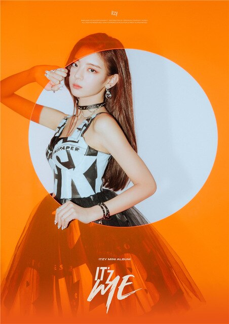 ITZY Kpop WANNABE Posters Korean Singers White Coated Paper Prints Clear Image Home Decoration wall stickers