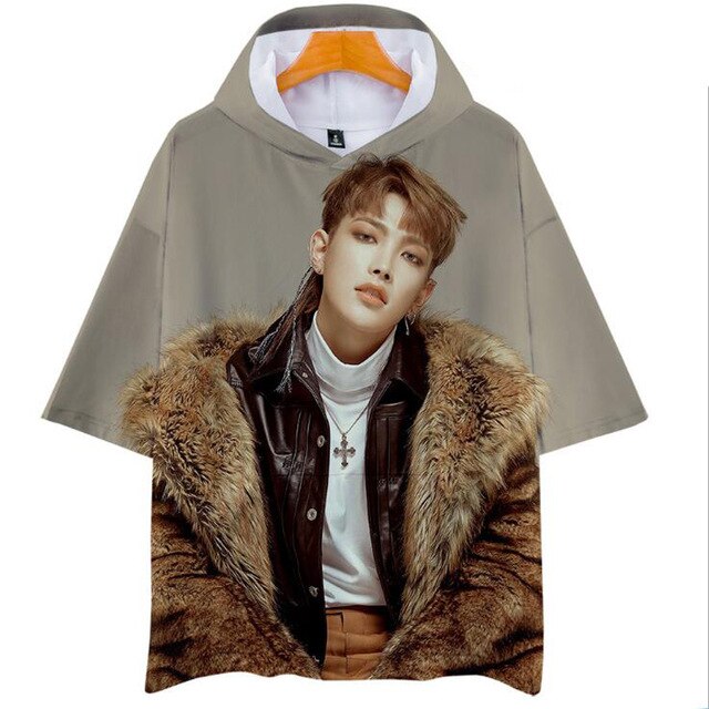 Idol Kpop ATEEZ 3D T-shirt Ulzzang Female  Tshirt - Kpopshop