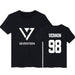 Kpop Newest K POP K-POP KPOP Seventeen T Shirt HOSHI JOSHUA WOOZI VERNON JEONGHAN Streetwear Hip Hop T-Shirt Women Tshirt Couple Clothes 4XL that you'll fall in love with. At an affordable price at KPOPSHOP, We sell a variety of K POP K-POP KPOP Seventeen T Shirt HOSHI JOSHUA WOOZI VERNON JEONGHAN Streetwear Hip Hop T-Shirt Women Tshirt Couple Clothes 4XL with Free Shipping.