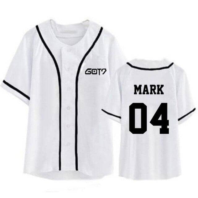 Kpop Newest K POP KPOP GOT7 Harajuku Baseball Shirt GOT 7 BAMBAM JACKSON MARK JB Short Sleeve T Shirt Male Female Tops Tumblr Clothing that you'll fall in love with. At an affordable price at KPOPSHOP, We sell a variety of K POP KPOP GOT7 Harajuku Baseball Shirt GOT 7 BAMBAM JACKSON MARK JB Short Sleeve T Shirt Male Female Tops Tumblr Clothing with Free Shipping.
