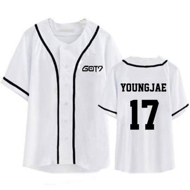 Kpop Newest K POP KPOP GOT7 Harajuku Baseball Shirt GOT 7 BAMBAM JACKSON MARK JB Short Sleeve T Shirt Male Female Tops Tumblr Clothing that you'll fall in love with. At an affordable price at KPOPSHOP, We sell a variety of K POP KPOP GOT7 Harajuku Baseball Shirt GOT 7 BAMBAM JACKSON MARK JB Short Sleeve T Shirt Male Female Tops Tumblr Clothing with Free Shipping.