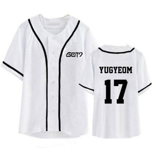 Kpop Newest K POP KPOP GOT7 Harajuku Baseball Shirt GOT 7 BAMBAM JACKSON MARK JB Short Sleeve T Shirt Male Female Tops Tumblr Clothing that you'll fall in love with. At an affordable price at KPOPSHOP, We sell a variety of K POP KPOP GOT7 Harajuku Baseball Shirt GOT 7 BAMBAM JACKSON MARK JB Short Sleeve T Shirt Male Female Tops Tumblr Clothing with Free Shipping.