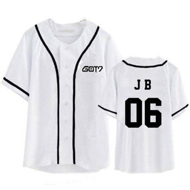 Kpop Newest K POP KPOP GOT7 Harajuku Baseball Shirt GOT 7 BAMBAM JACKSON MARK JB Short Sleeve T Shirt Male Female Tops Tumblr Clothing that you'll fall in love with. At an affordable price at KPOPSHOP, We sell a variety of K POP KPOP GOT7 Harajuku Baseball Shirt GOT 7 BAMBAM JACKSON MARK JB Short Sleeve T Shirt Male Female Tops Tumblr Clothing with Free Shipping.