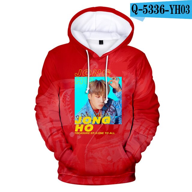 K POP KPOP K-POP ATEEZ Album 3D Printed Women/Men Hoodies Sweatshirts Korean Fashion Long Sleeve Fleece Hooded Jacket Tracksuit