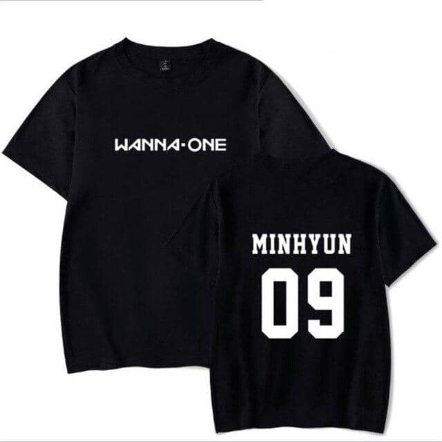 Kpop Newest K POP KPOP WANNA ONE Fans Supportive T Shirt For Women Men Cotton Short Sleeve Tshirt Couple Clothes Letter Print T-Shirt Femme that you'll fall in love with. At an affordable price at KPOPSHOP, We sell a variety of K POP KPOP WANNA ONE Fans Supportive T Shirt For Women Men Cotton Short Sleeve Tshirt Couple Clothes Letter Print T-Shirt Femme with Free Shipping.