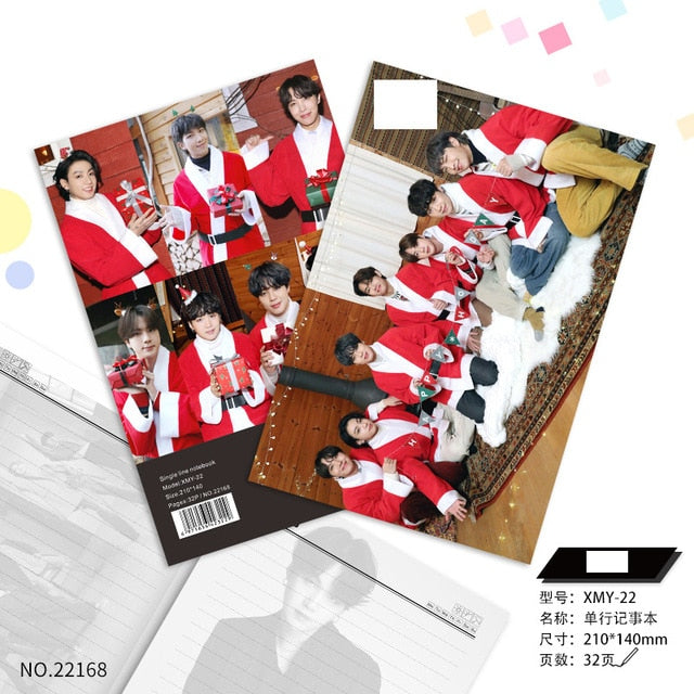 K Pop Bangtan Boys 2020 New Album Summer Members 32 Pages Notebook Copybook Diary Kpop New Album Education & Office Supplies
