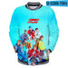 KPOP ATEEZ 3D College Baseball Jacket Feminino  Sweatshirt tshirts for Couple - Kpopshop