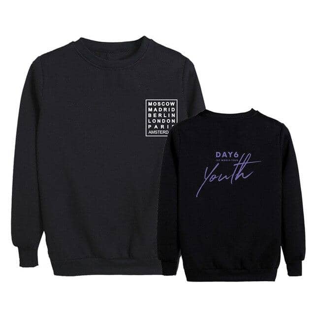Kpop Newest KPOP DAY6 Youth in EUROPE Album Tour Round Neck Hoodies Long Sleeve Tops Pullovers Sweatshirt PT1042 that you'll fall in love with. At an affordable price at KPOPSHOP, We sell a variety of KPOP DAY6 Youth in EUROPE Album Tour Round Neck Hoodies Long Sleeve Tops Pullovers Sweatshirt PT1042 with Free Shipping.