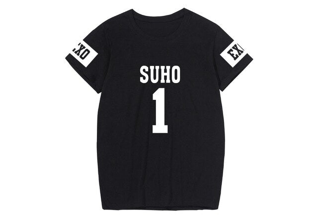 KPOP EXO T Shirt Women Short Sleeve 2020 New Style Summer Clothes Tee Shirt Femme Oversized