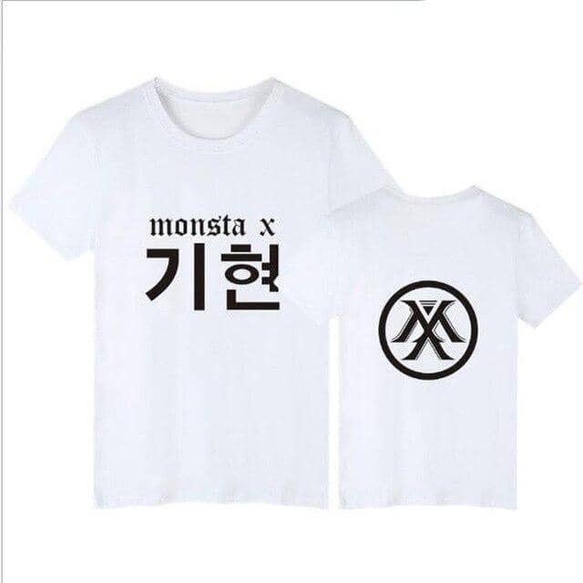 Kpop Newest KPOP Monsta X Concert Same Printed O-Neck Short Sleeve T Shirt For Fans Supportive Hip Hop T-Shirt Women Tshirts Tee Shirt Femme that you'll fall in love with. At an affordable price at KPOPSHOP, We sell a variety of KPOP Monsta X Concert Same Printed O-Neck Short Sleeve T Shirt For Fans Supportive Hip Hop T-Shirt Women Tshirts Tee Shirt Femme with Free Shipping.