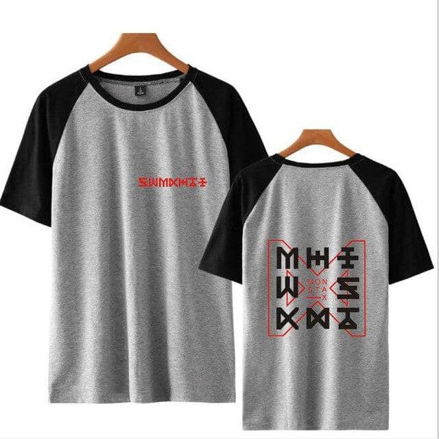 Kpop Newest KPOP Monsta X T Shirt Women Long Sleeve Round Neck T-Shirts Casual Baseball Tshirt Female Raglan Tee Streetwear Brand Clothing that you'll fall in love with. At an affordable price at KPOPSHOP, We sell a variety of KPOP Monsta X T Shirt Women Long Sleeve Round Neck T-Shirts Casual Baseball Tshirt Female Raglan Tee Streetwear Brand Clothing with Free Shipping.